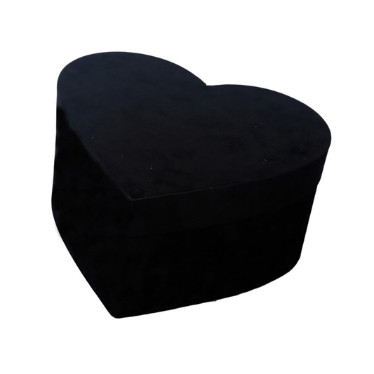 Büyük Kadife Kalp Kutuda Ayıcıklı Kırmızı Gül - Rosentra | Premium Flowers