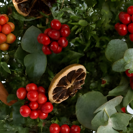 Crystal Red – Akvaryum Cam Vazoda Kokina Yılbaşı Aranjmanı