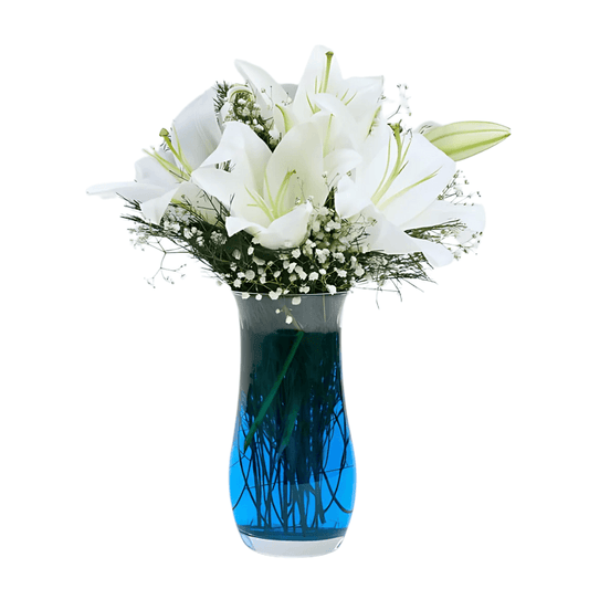Vazoda Lilyum Aranjmanı - Rosentra | Premium Flowers