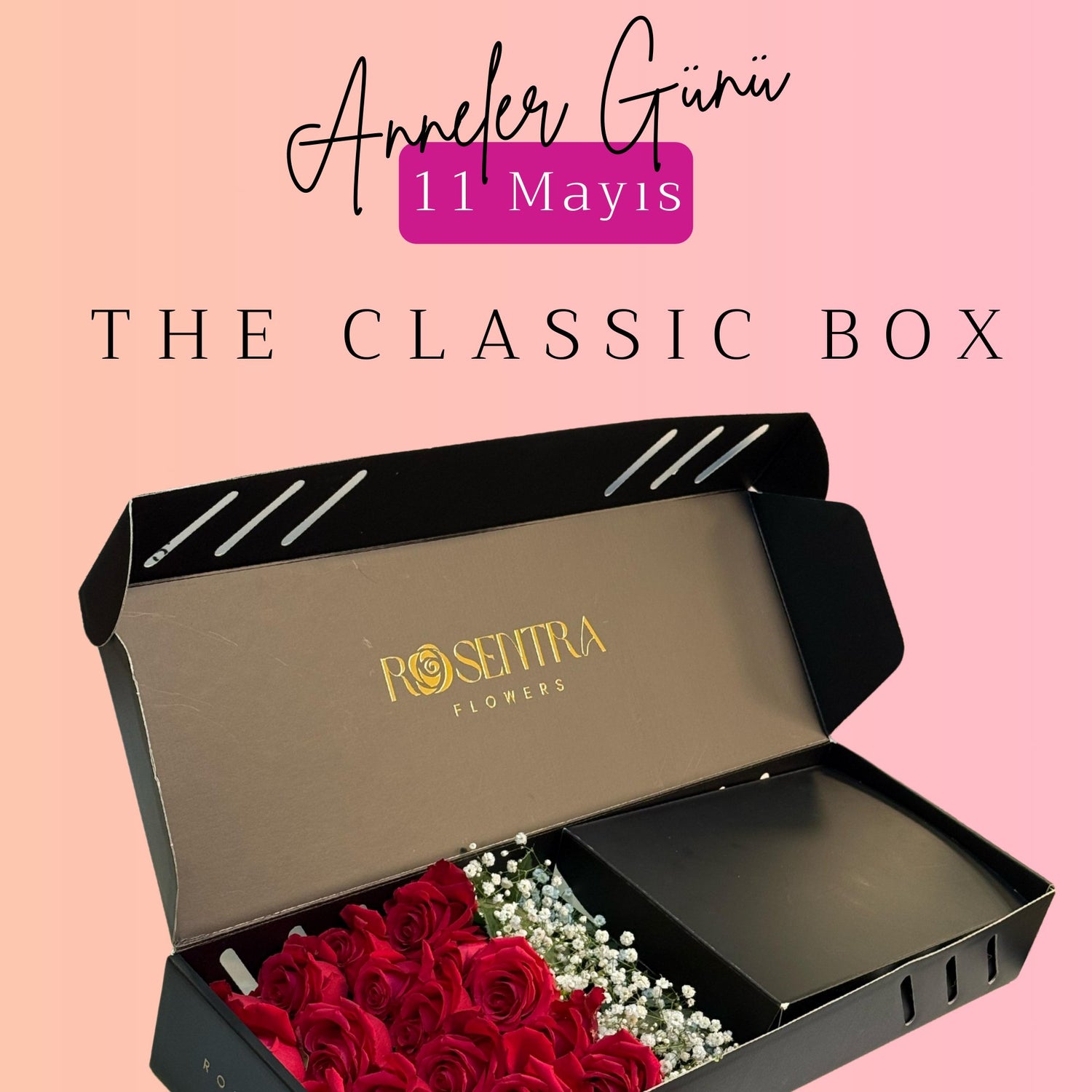 The Classic Box - Rosentra | Premium Flowers