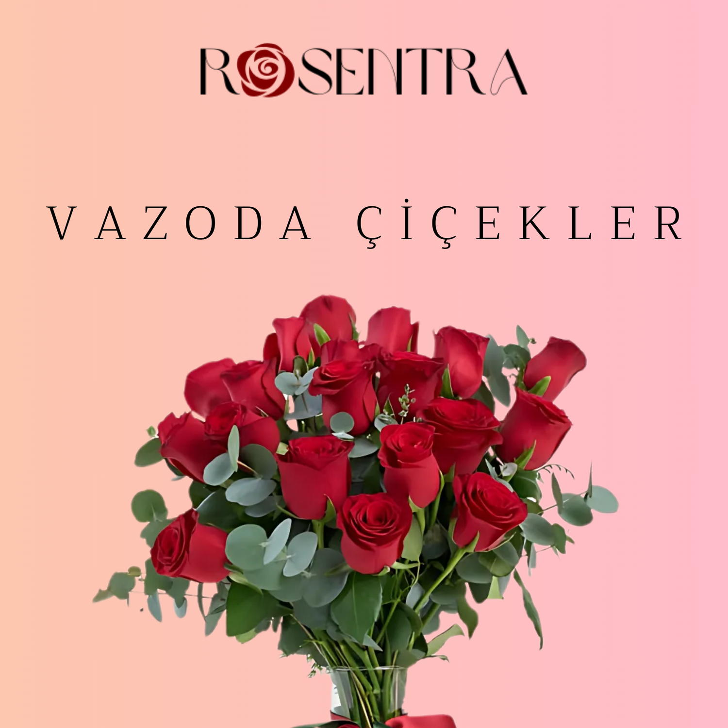 Mersin Vazoda Çiçekler